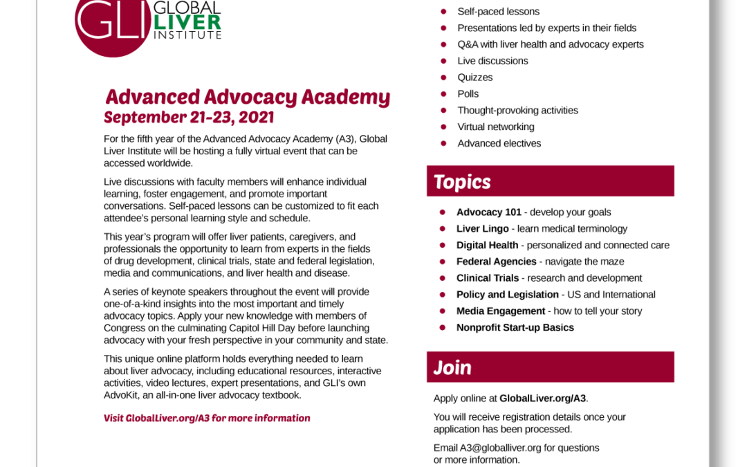 Advanced Advocacy Training