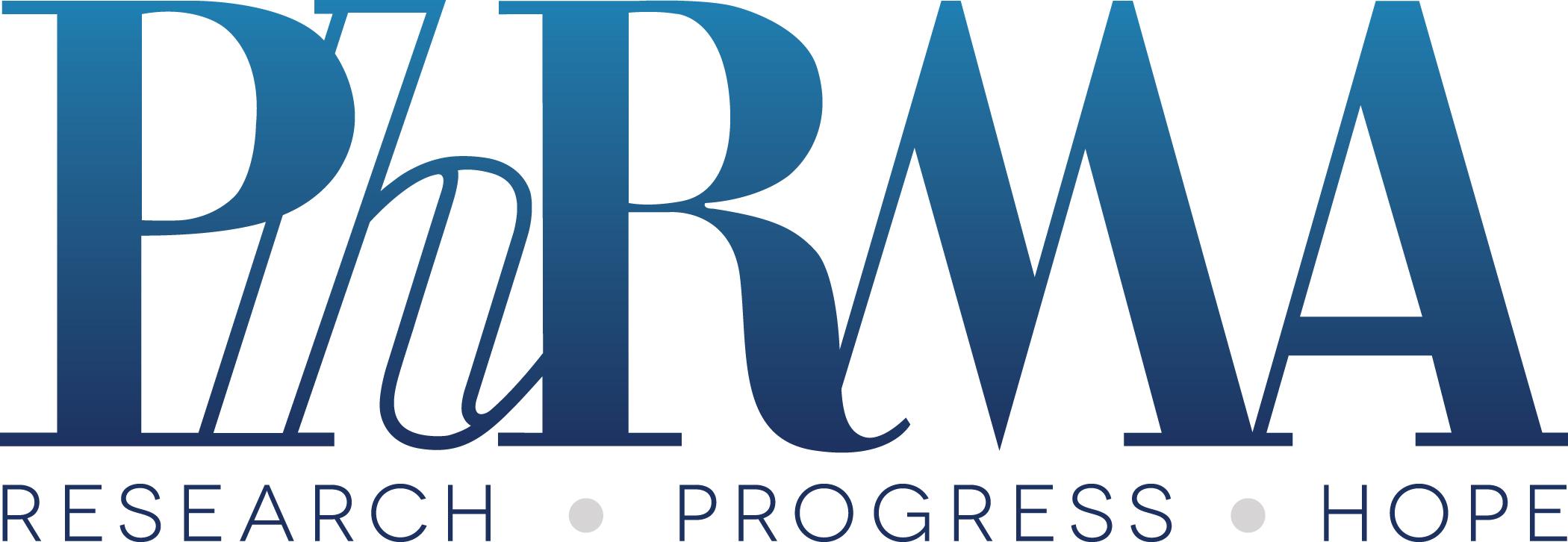 logo for PhRMA Research Progress Hope