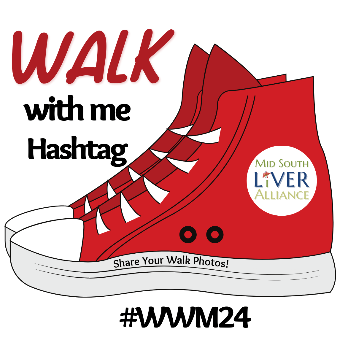 Walk With Me Hashtag #WWMC24 - Share Your Photos